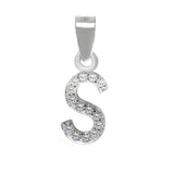 Sterling Silver Small Initial 