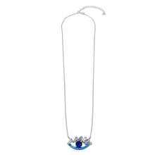 Load image into Gallery viewer, Sterling Silver Rose Gold Plated Mom Heart CZ Pendant